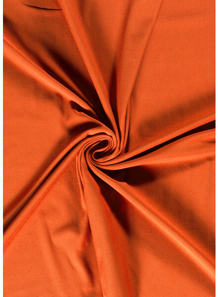 plain french terry - orange OEKO TEX