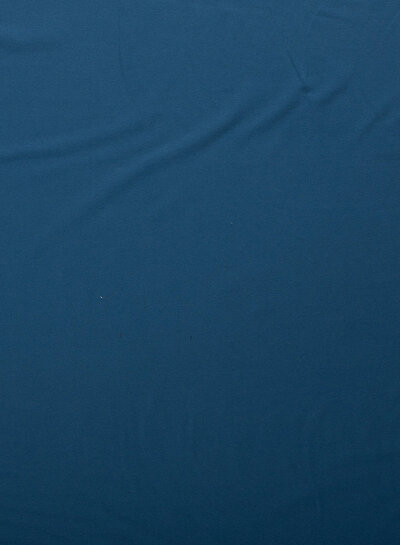 plain french terry - petrol blue OEKO TEX