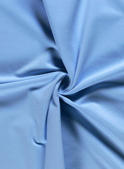 plain french terry - light blue OEKO TEX