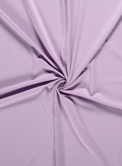 plain french terry - lilac OEKO TEX