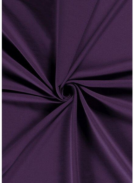 M. plain french terry - purple OEKO TEX