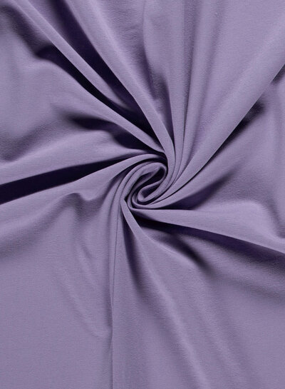 plain french terry - lavender OEKO TEX