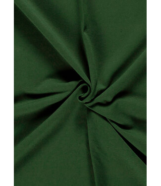 plain french terry - bottle green OEKO TEX