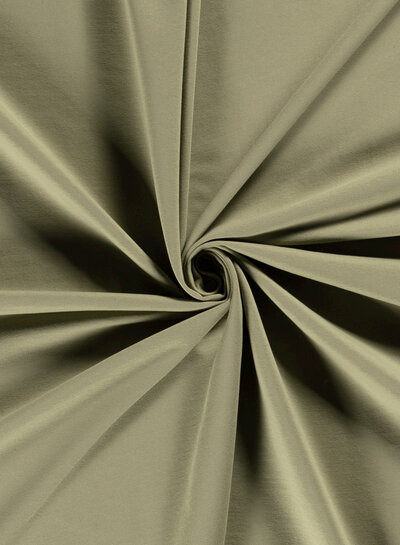 plain french terry - olive OEKO TEX