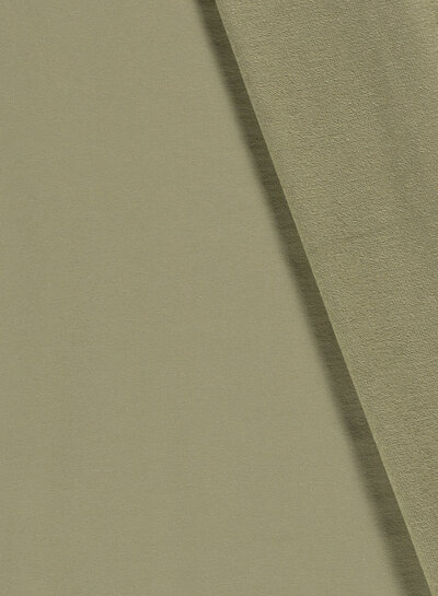 plain french terry - olive OEKO TEX