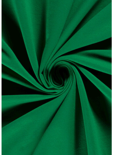 effen french terry - grasgroen OEKO TEX