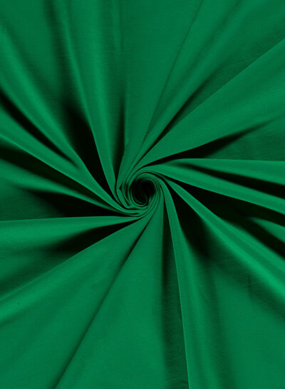 plain french terry - grass green OEKO TEX