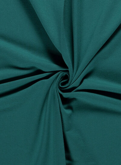 M. plain french terry - petrol green OEKO TEX