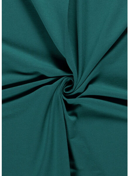 plain french terry - petrol green OEKO TEX