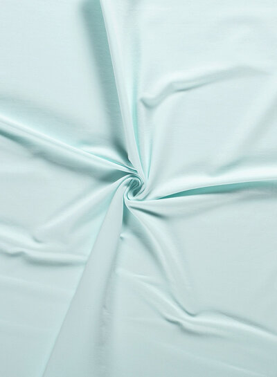 M. plain french terry - mint blue OEKO TEX