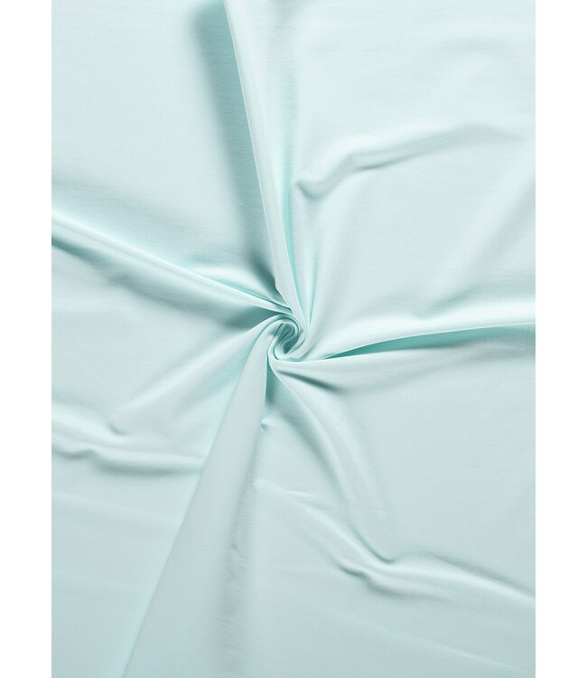 effen french terry - lichtblauw OEKO TEX 022