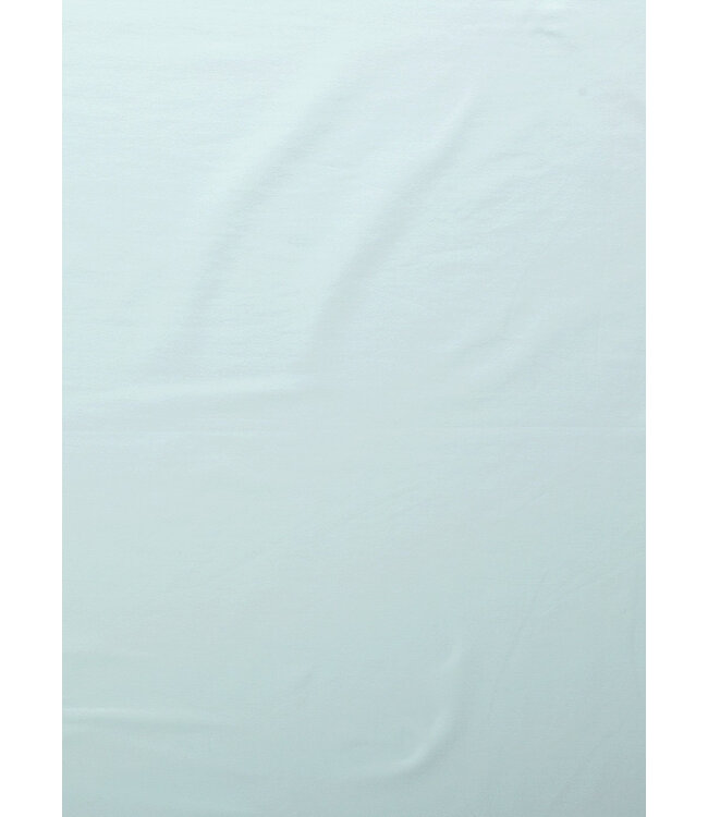 effen french terry - lichtblauw OEKO TEX 022