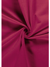 Madeline effen french terry - donker fuchsia OEKO TEX