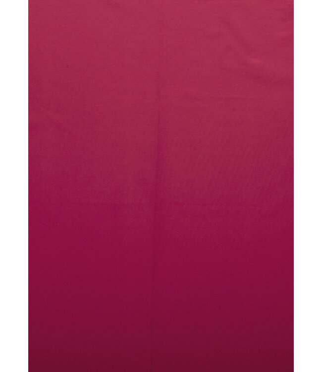 Madeline effen french terry - donker fuchsia OEKO TEX