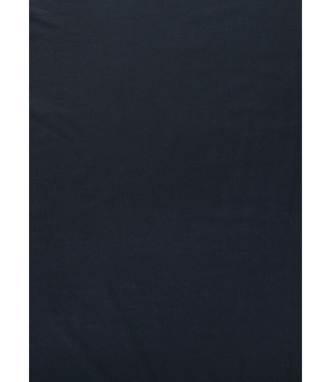 Madeline effen french terry - marineblauw OEKO TEX