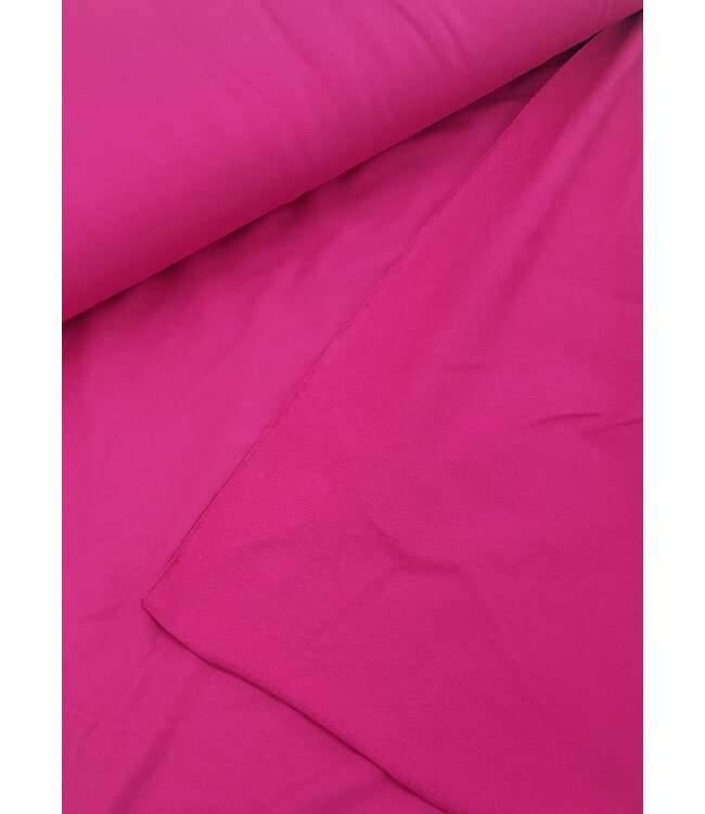 effen french terry - fuchsia OEKO TEX