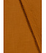 cognac linnen katoen mix double gauze / effen tetra