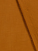 cognac linnen katoen mix double gauze / effen tetra