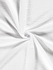 white linen cotton mix double gauze / plain tetra