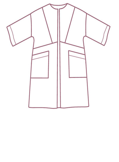 Atelier Jupe Inez zomerse vest - Papieren patroon