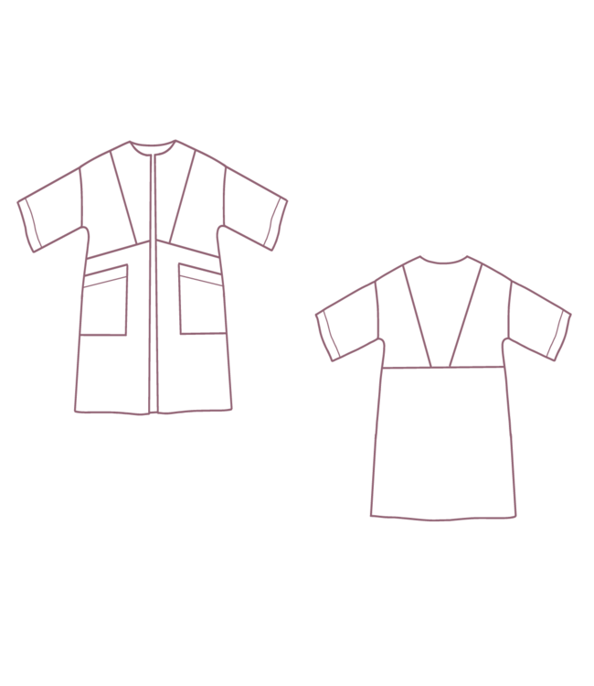 Atelier Jupe Inez zomerse vest - Papieren patroon