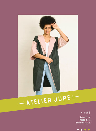 Atelier Jupe Inez summer cardigan - Paper pattern