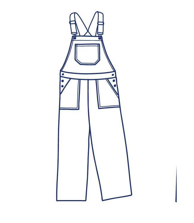 Atelier Jupe Elsie salopette - Papieren patroon