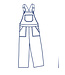 Atelier Jupe Elsie salopette - Papieren patroon