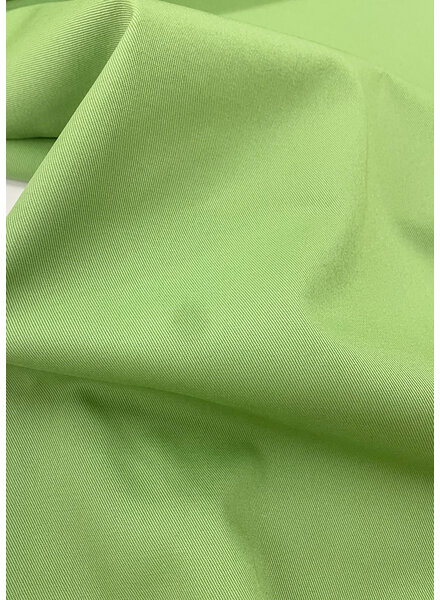 Fibremood green - beautiful sturdy gabardine with twill binding