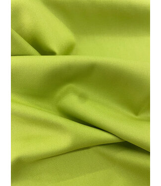 lime - woven bamboo - recycled, very supple fabric and no wrinkles