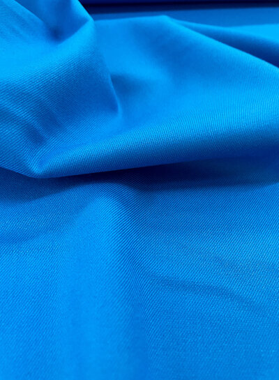 M. aqua - woven bamboo - recycled, very supple fabric and no wrinkles