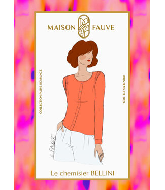 Maison Fauve Bellini blouse - paper pattern