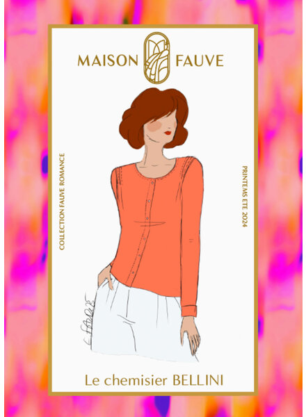 Maison Fauve Bellini blouse - papieren patroon