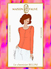 Maison Fauve La Blouse BELLINI - papieren patroon - engelse en franse instructies