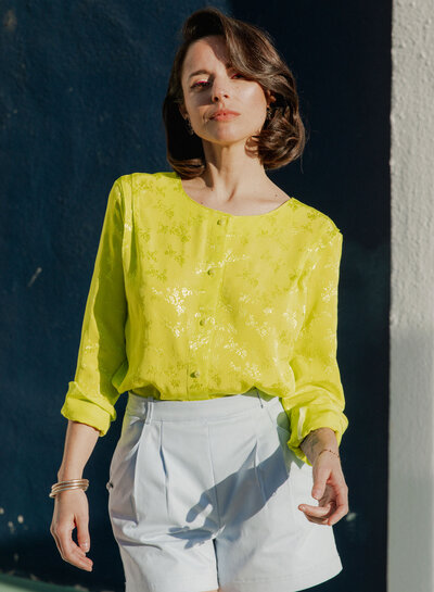 Maison Fauve La Blouse BELLINI - papieren patroon - engelse en franse instructies