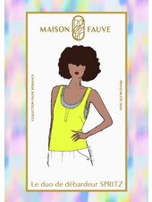 Maison Fauve Spritz tank tops Duo - paper pattern