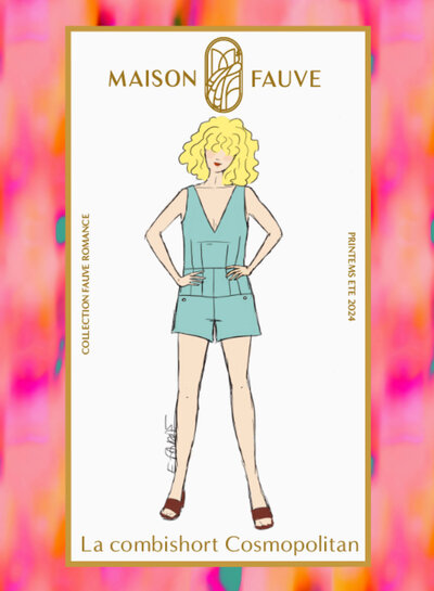 Maison Fauve Cosmopolitan jumpsuit - paper pattern