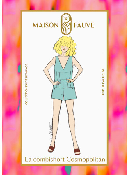 Maison Fauve Cosmopolitan jumpsuit - paper pattern