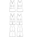 Maison Fauve La combishort COSMOPOLITAN - papieren patroon