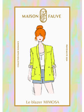 Maison Fauve Le Blazer MIMOSA - papieren patroon
