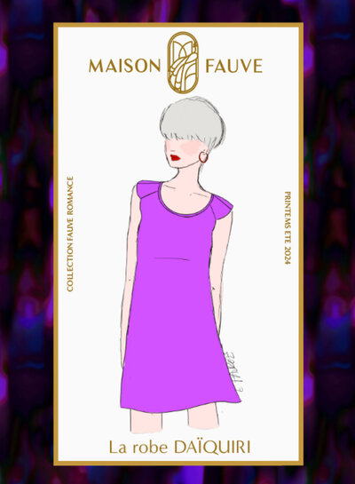 Maison Fauve La robe DAIQUIRI dress - papieren patroon