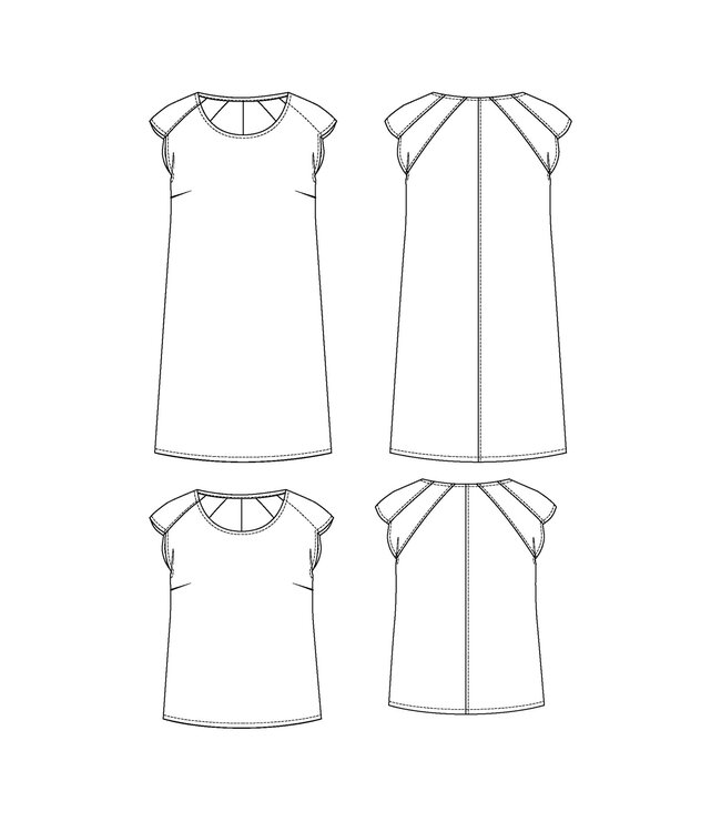 Maison Fauve La robe DAIQUIRI dress - papieren patroon