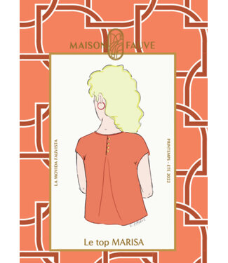 Maison Fauve Marisa top - paper pattern