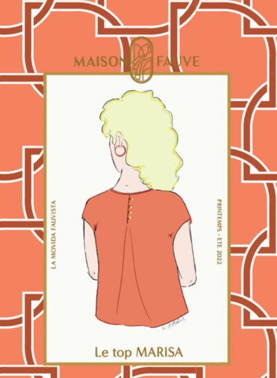 Maison Fauve Marisa top - paper pattern