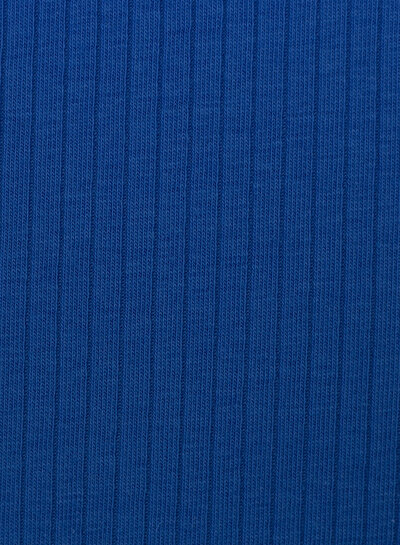 Swafing cobalt blue - beautiful jersey with rib