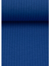 Swafing cobalt blue - beautiful jersey with rib
