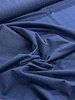 M. midden blauw - stevige jeans tricot - ideaal voor kinderbroekjes