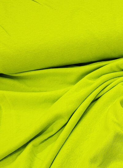 M. lime - stretchy knitted linen viscose mix
