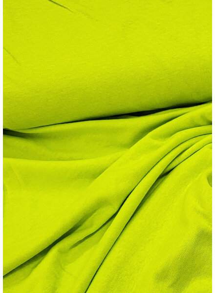 M. lime - stretchy knitted linen viscose mix