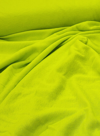 M. lime - stretchy knitted linen viscose mix